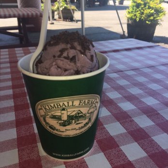 Kimball Farm - Lancaster - Small black raspberry choc chip frozen yogurt! They gave us extra because ice cream was soft that day :) - Ice Cream & Frozen Yogurt Near Me - Lancaster, Massachusetts Kimball Farm - Lancaster - Small black raspberry choc chip frozen yogurt! They gave us extra because ice cream was soft that day :) - Ice Cream & Frozen Yogurt Near Me - Lancaster, Massachusetts