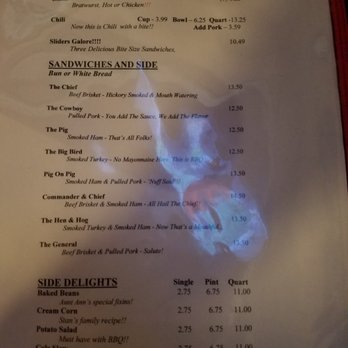 Stan's Bar-B-Q - Appetizer and Sandwich menu. - Barbeque Near Me - Issaquah, Washington