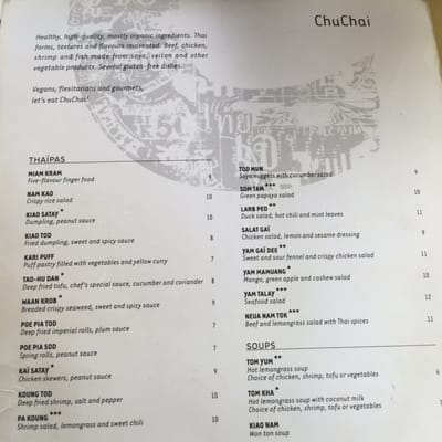 Menu photo 8 ChuChai Montreal, QC Menu photo 8 ChuChai Montreal, QC