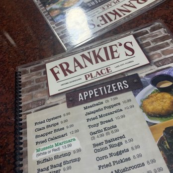 Frankie’s Place - Menu - Bars Near Me - Lake City, Florida