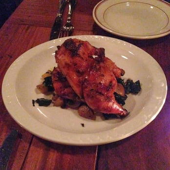 The Red Hen - Wood-Grilled Chicken 'Fra Diavolo' with Kale, Roasted Potatoes, Currants & Preserved Lemon 23 (Great, but pasta is the star)-KR - Italian Near Me - Washington, DC, District of Columbia