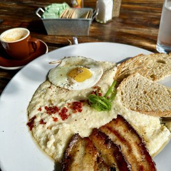 The Farmacy - Pork belly grits with an espresso shot. - Coffee & Tea Near Me - Albuquerque, New Mexico The Farmacy - Pork belly grits with an espresso shot. - Coffee & Tea Near Me - Albuquerque, New Mexico