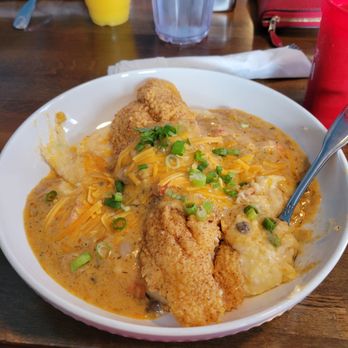 Who Dat Coffee Cafe - Catfish & cheese grits - Coffee & Tea Near Me - New Orleans, Louisiana Who Dat Coffee Cafe - Catfish & cheese grits - Coffee & Tea Near Me - New Orleans, Louisiana