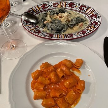 Carbone - Spicy Rigatoni Vodka & Lobster Ravioli - Italian Near Me - New York, New York