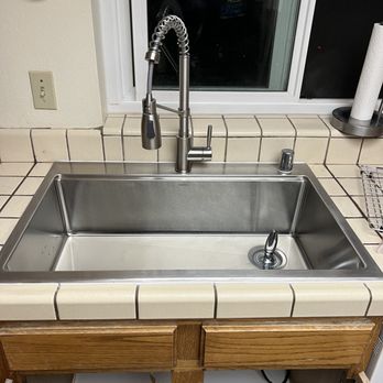 Zeek’s Plumbing - New kitchen sink Install. - Plumbing Near Me - Santa Maria, California Zeek’s Plumbing - New kitchen sink Install. - Plumbing Near Me - Santa Maria, California