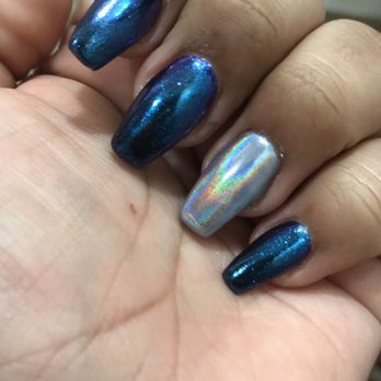 Top Nails - Did a great job with the shape and chrome color - Nail Salons Near Me - Rockville, Maryland Top Nails - Did a great job with the shape and chrome color - Nail Salons Near Me - Rockville, Maryland