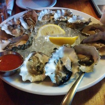 Ferris' Burger & Oyster Bar - Dozen Miyagi oysters (missing one) - Seafood Near Me - Victoria, British Columbia Ferris' Burger & Oyster Bar - Dozen Miyagi oysters (missing one) - Seafood Near Me - Victoria, British Columbia