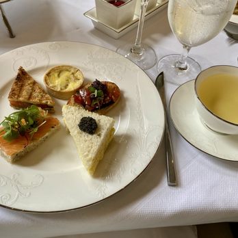 Mary Cassatt Tea Room - Assortment of sandwiches and canapés - Tea Rooms Near Me - Philadelphia, Pennsylvania