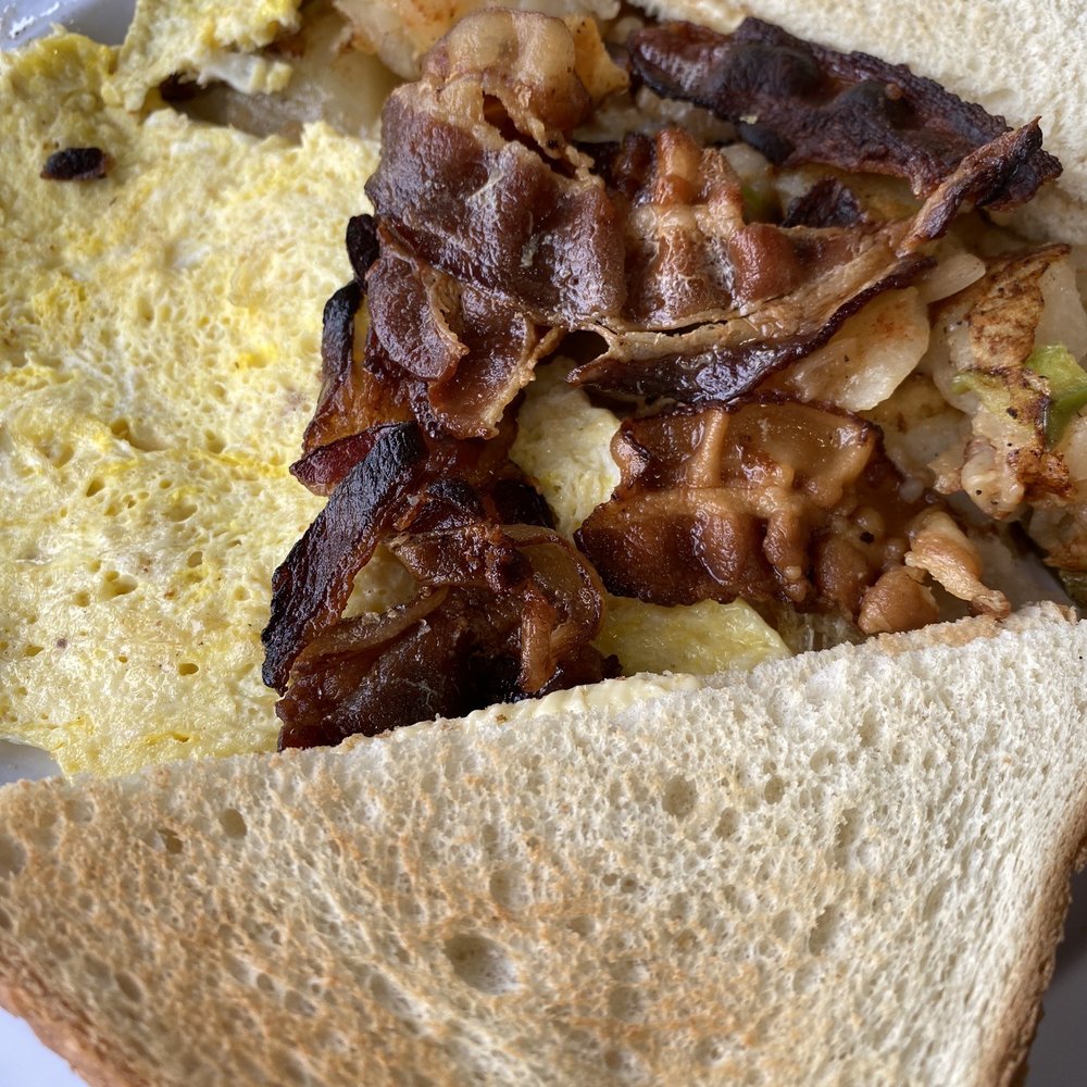 Bacon, Egg and Bread