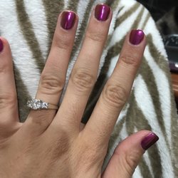 Vi Nails - Metallic shellac- so cool!