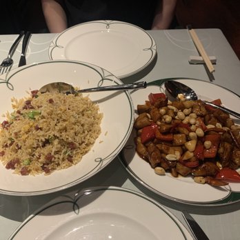 Blossom - Sausage Fried Rice and Kung Pao Chicken. Both bland. - Chinese Near Me - Las Vegas, Nevada