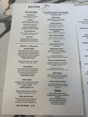 Menu photo 5 Radish Long Beach, MS