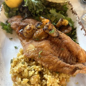 JusTini’s - Catfish with shrimp - Seafood Near Me - New Orleans, Louisiana JusTini’s - Catfish with shrimp - Seafood Near Me - New Orleans, Louisiana