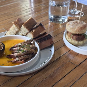 Meadow Neighborhood Eatery + Bar - Crab fingers and pork belly biscuit - Southern Near Me - San Antonio, Texas Meadow Neighborhood Eatery + Bar - Crab fingers and pork belly biscuit - Southern Near Me - San Antonio, Texas