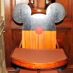 Toad Hall Restaurant - Wooden Disney high chair