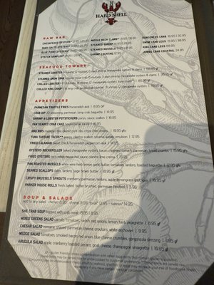 Menu photo 5 The Hard Shell Bellgrade Midlothian, VA