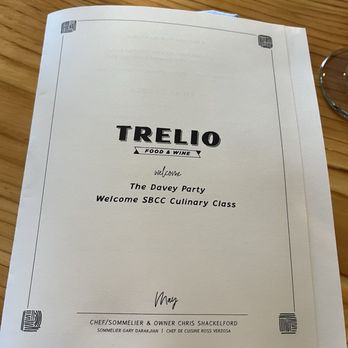Trelio Food & Wine - My personalized class menu - New American Near Me - Clovis, California Trelio Food & Wine - My personalized class menu - New American Near Me - Clovis, California