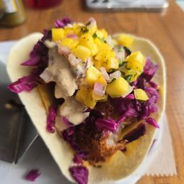 Coconut Shrimp Taco Coconut Shrimp Taco