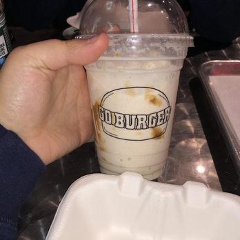 Go Burger - Best milkshake Ive had in a long time. Daily special- Cookie Butter. - Burgers Near Me - Mount Sinai, New York