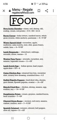 Menu photo 4 Regale Craft Food & Drink Macomb, MI Menu photo 4 Regale Craft Food & Drink Macomb, MI