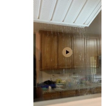 All Star Gutters - Gutter above French Doors pouring water because it only has 2 small holes drilled for drainage. Thorne Koci removed that. - Gutter Services Near Me All Star Gutters - Gutter above French Doors pouring water because it only has 2 small holes drilled for drainage. Thorne Koci removed that. - Gutter Services Near Me