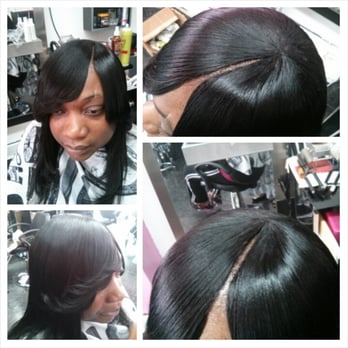 Full Head Weave With Invisible Part At The Side Yelp