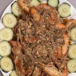 Tacos El Rey - Langostinos al ajo