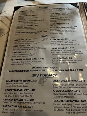 Menu photo 1 Macaroni Joe's Amarillo, TX