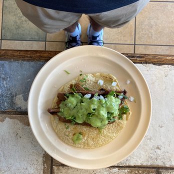 Vickys Tacos - Carne asada taco. They make the corn tortillas fresh in house which is a game changer - Mexican Near Me - Gainesville, Georgia Vickys Tacos - Carne asada taco. They make the corn tortillas fresh in house which is a game changer - Mexican Near Me - Gainesville, Georgia