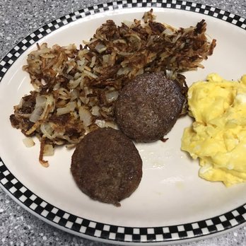 Vickery Cafe - 2 eggs and sausage - American Near Me - Fort Worth, Texas Vickery Cafe - 2 eggs and sausage - American Near Me - Fort Worth, Texas