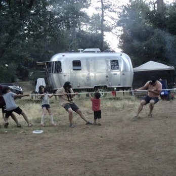 Travel the World - Clients glamping in an airstream - Travel Agents Near Me Travel the World - Clients glamping in an airstream - Travel Agents Near Me