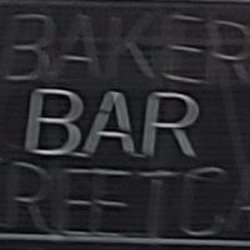 Baker Streetcar Bar - Sign
