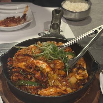 Chungdam - Squid and pork belly - Korean Near Me - Santa Clara, California