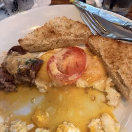 Steak and eggs Steak and eggs