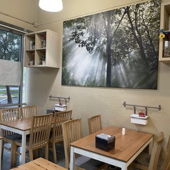 Choban Grill - a dining room with tables and chairs - Greek Near Me - Jacksonville, Florida