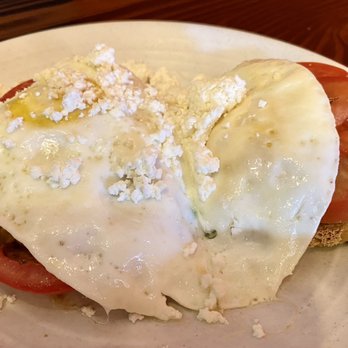 GOODONYA Organic Eatery - Fried egg avocado toast, gluten free is yummy with feta instead of jack - Coffee & Tea Near Me - Encinitas, California GOODONYA Organic Eatery - Fried egg avocado toast, gluten free is yummy with feta instead of jack - Coffee & Tea Near Me - Encinitas, California
