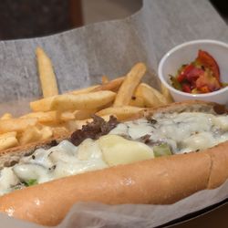 Shipyard Cafe - Philly cheesesteak sub