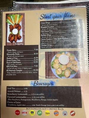 Menu photo 2 Blue Flame Diner Firebaugh, CA