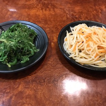 NOODLE ME - Seaweed Salad & Potato Chili Salad - Noodles Near Me - Hamilton, Ontario NOODLE ME - Seaweed Salad & Potato Chili Salad - Noodles Near Me - Hamilton, Ontario