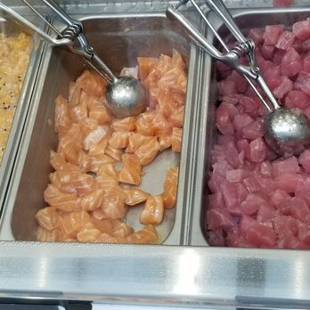 Pokeworks - Spicy tuna, salmon, tuna - Salad Near Me - Omaha, Nebraska Pokeworks - Spicy tuna, salmon, tuna - Salad Near Me - Omaha, Nebraska
