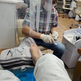 This guy is the best to do pedicures This guy is the best to do pedicures