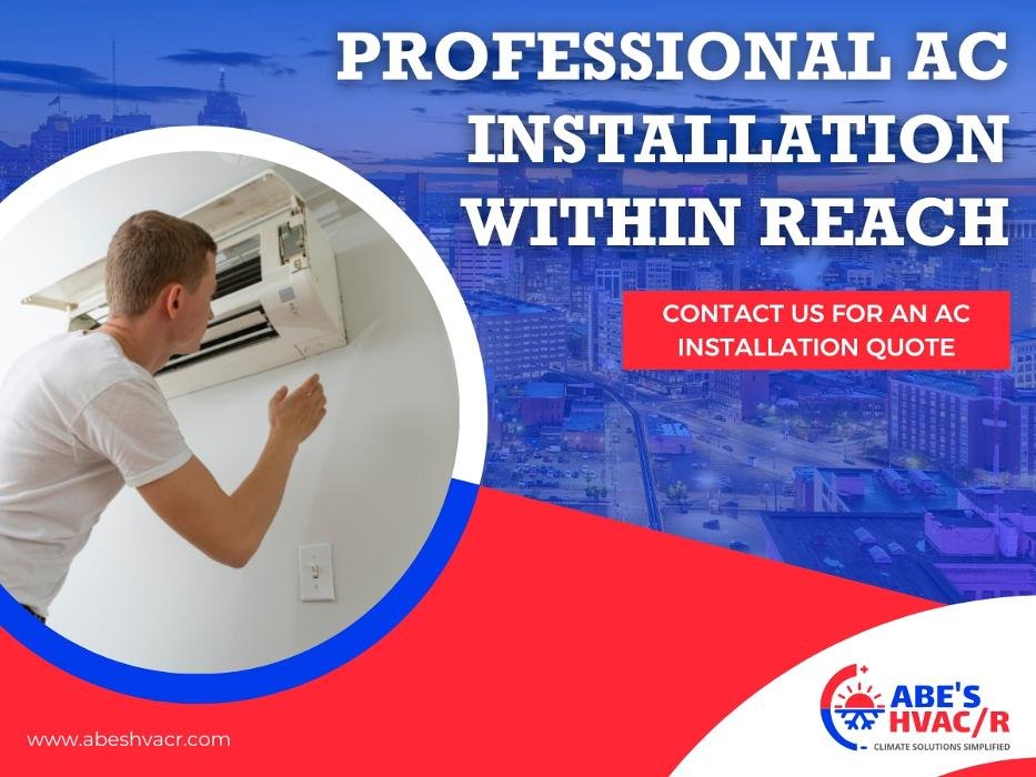 Slide of Abe's HVAC/R