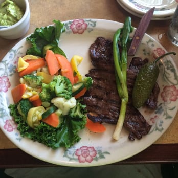 Azteca D' Oro Mexican Restaurant UCF - Carne Asada with a substitution of steamed veggies - Mexican Near Me - Orlando, Florida Azteca D' Oro Mexican Restaurant UCF - Carne Asada with a substitution of steamed veggies - Mexican Near Me - Orlando, Florida