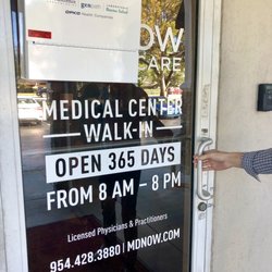 MD Now Urgent Care - Door Front