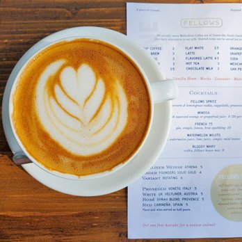 Fellows Cafe - Oat Milk Cappuccino - Breakfast & Brunch Near Me - Roswell, Georgia