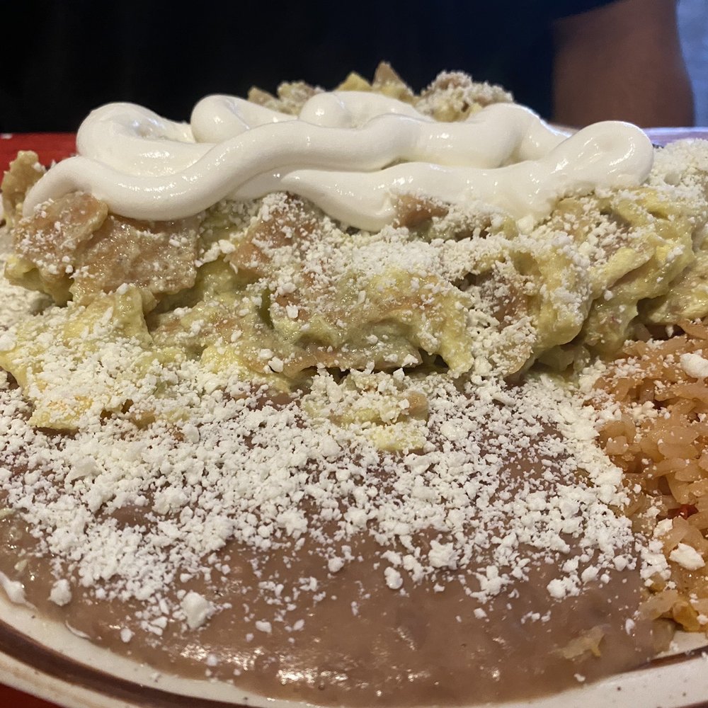 Super A's - CHILAQUILES green sauce - Mexican Near Me - Costa Mesa, California