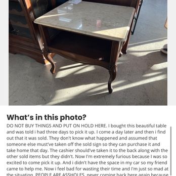 The Council Shop - DO NOT SHOP HERE. STAFF WAS CARELESS AND STUPID!! Whole post in screenshot. This is so fucking ridiculous. - Thrift Stores Near Me - Los Angeles, California