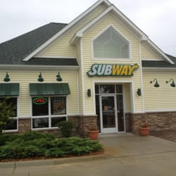 Subway - Front of store - stand alone building with new design layout