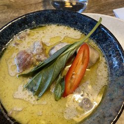 Pat's place - Grön curry (med biff)