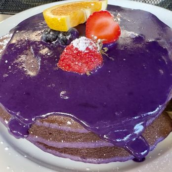 Vic's - Ube pancake - get extra ube sauce - Breakfast & Brunch Near Me - Martinez, California Vic's - Ube pancake - get extra ube sauce - Breakfast & Brunch Near Me - Martinez, California